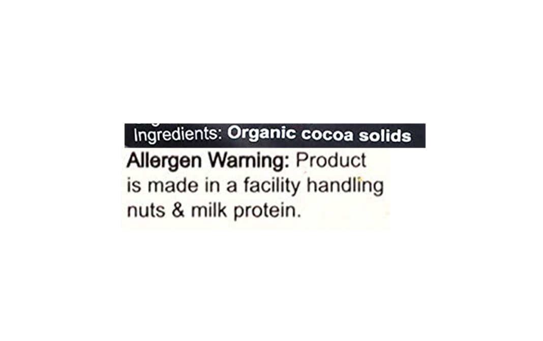 Pascati Cacao Powder Organic Non-Alkalised Unsweetened   Pack  250 grams
